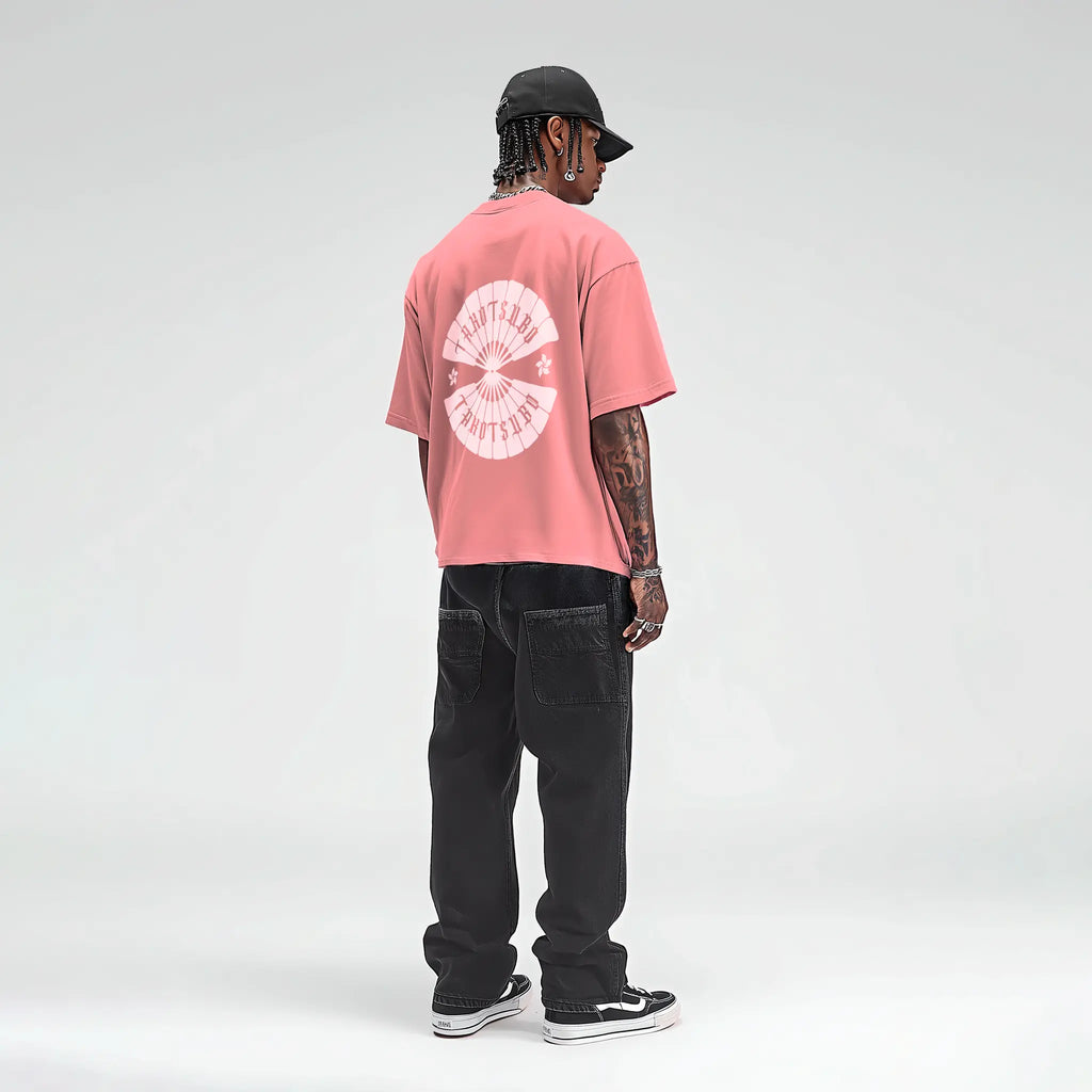 T-shirt oversize “Fukkatsu” TAKOTSUBO