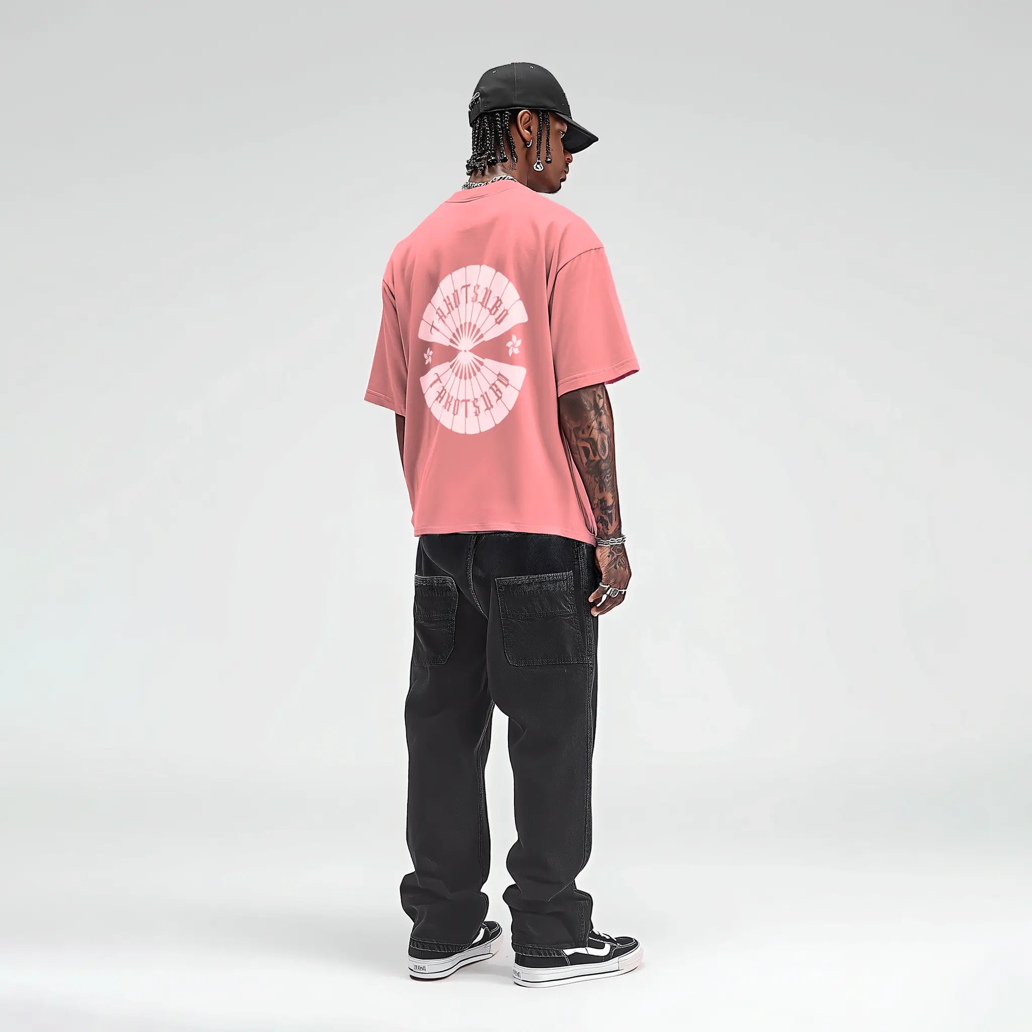 T-shirt oversize “Fukkatsu” TAKOTSUBO