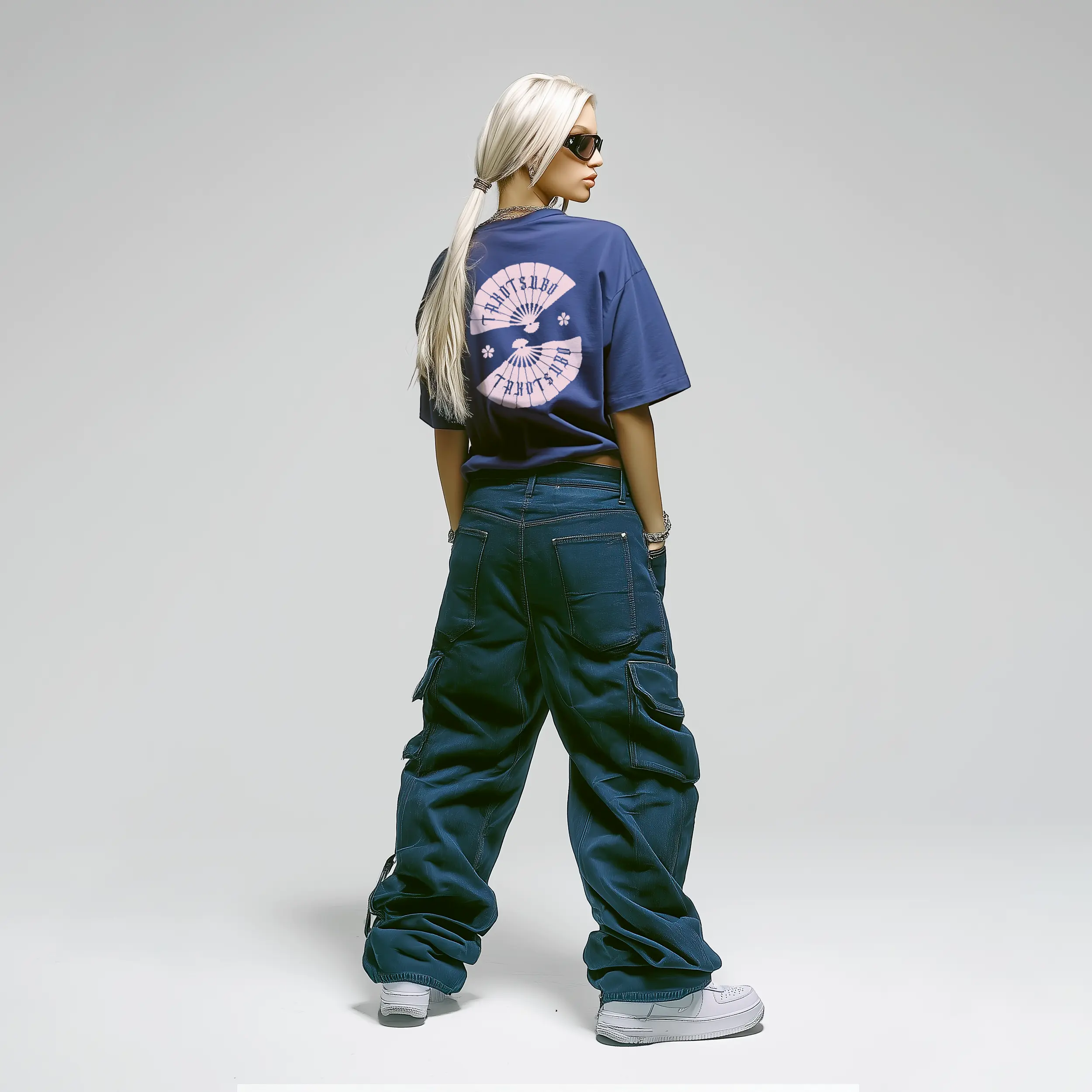 T-shirt oversize “Ōgi” TAKOTSUBO Studio