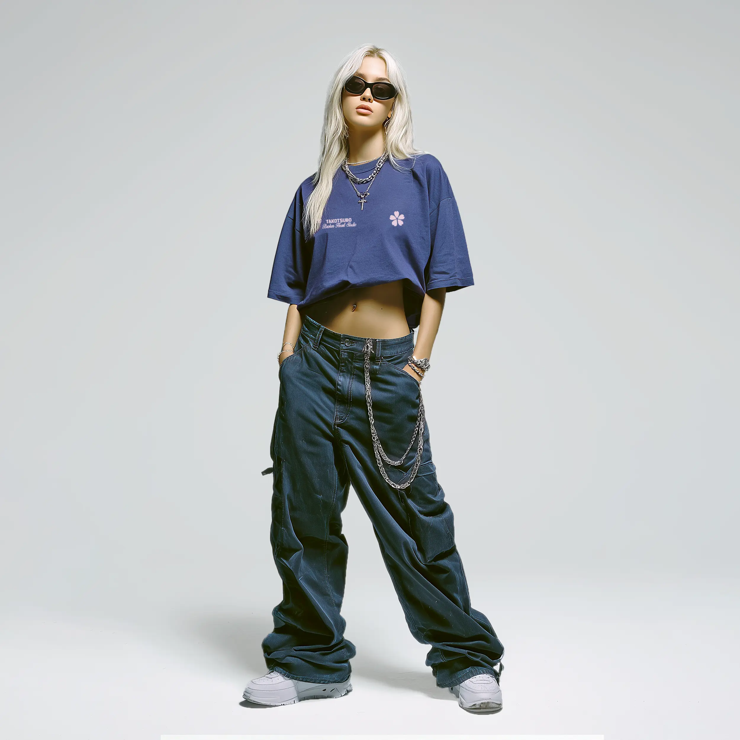 T-shirt oversize “Ōgi” TAKOTSUBO Studio