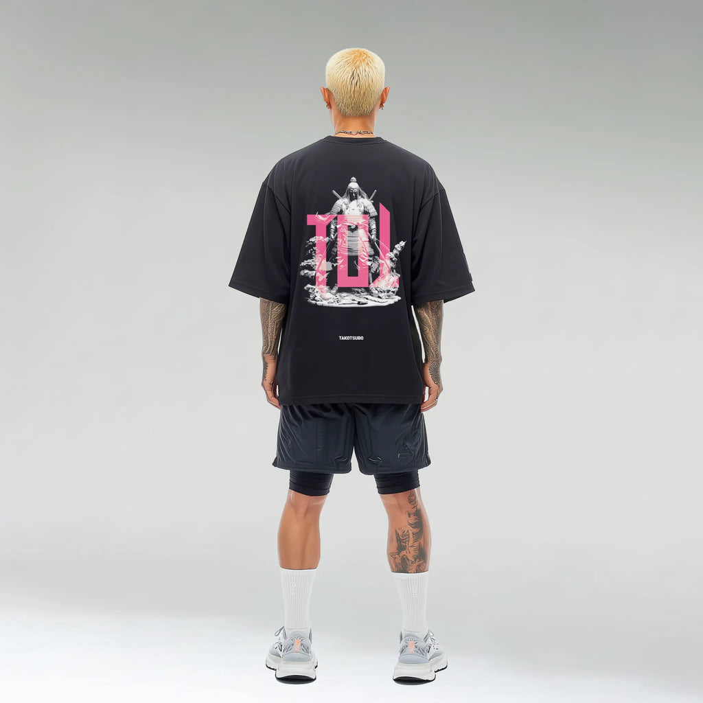 T-shirt oversize “Bushidō” TAKOTSUBO Studio