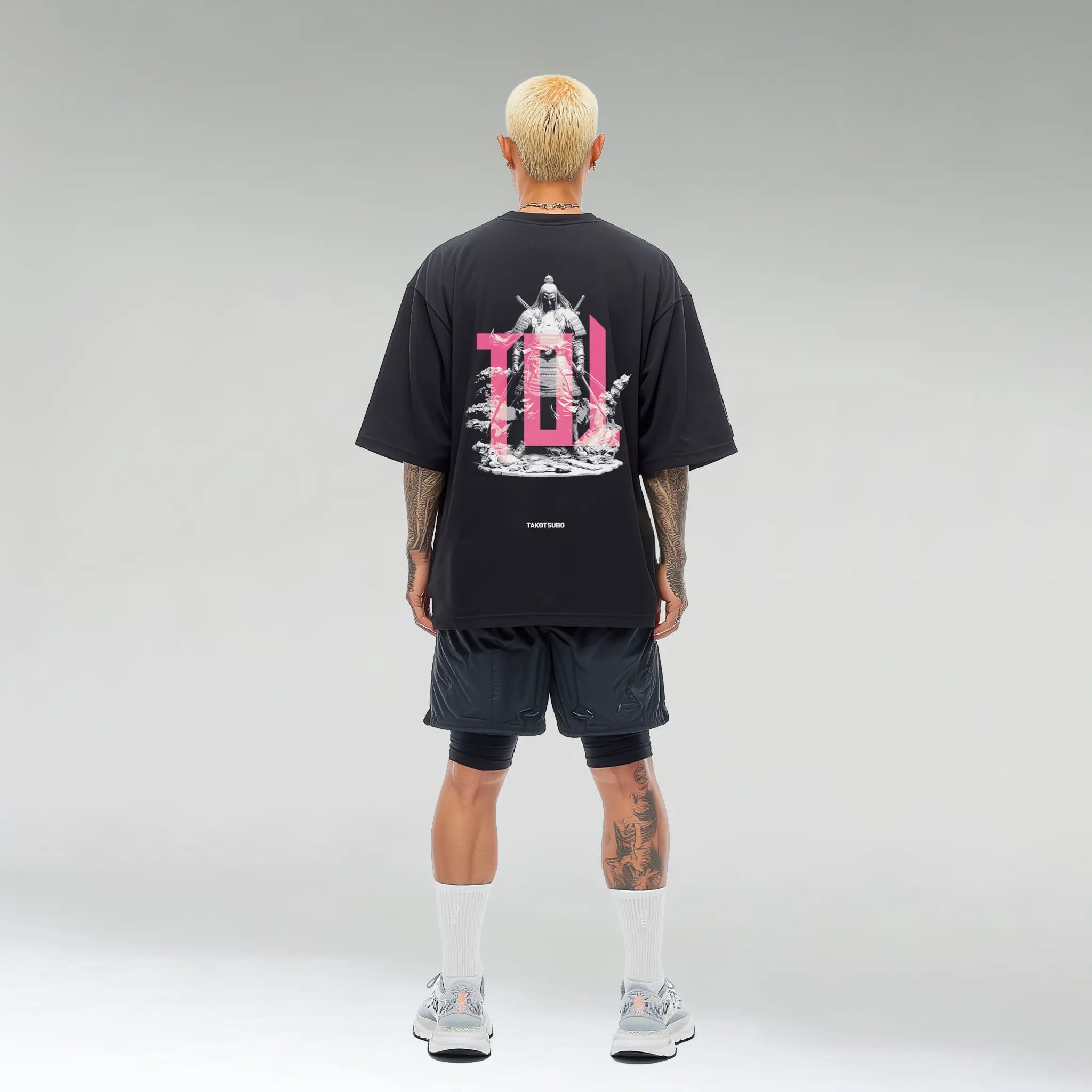 T-shirt oversize “Bushidō” TAKOTSUBO Studio