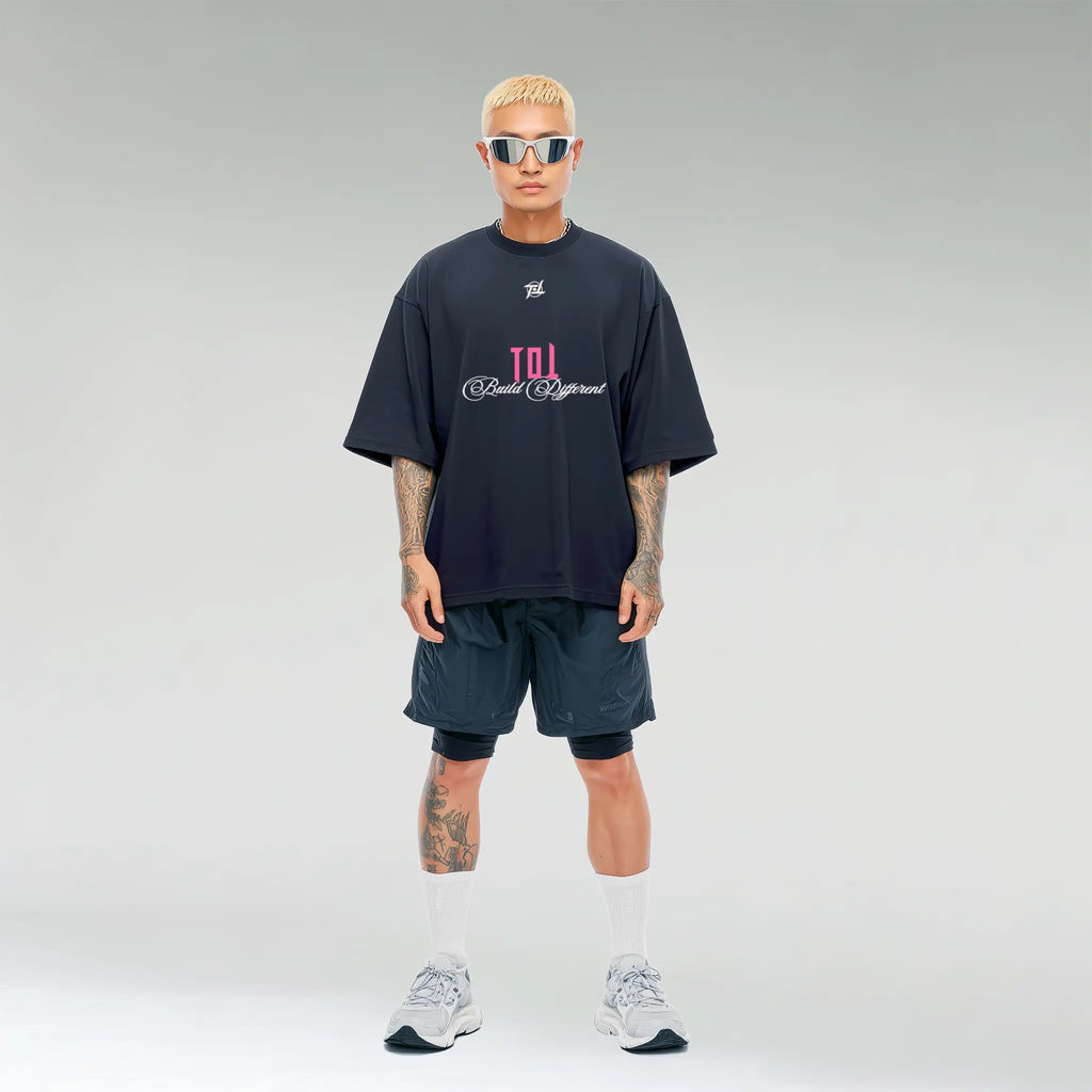 T-shirt oversize “Bushidō” TAKOTSUBO Studio