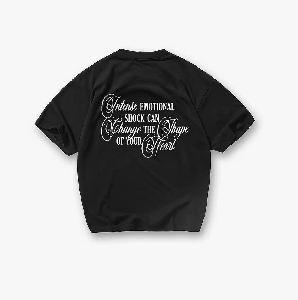 T-shirt oversize “Calligraphy” TAKOTSUBO Studio