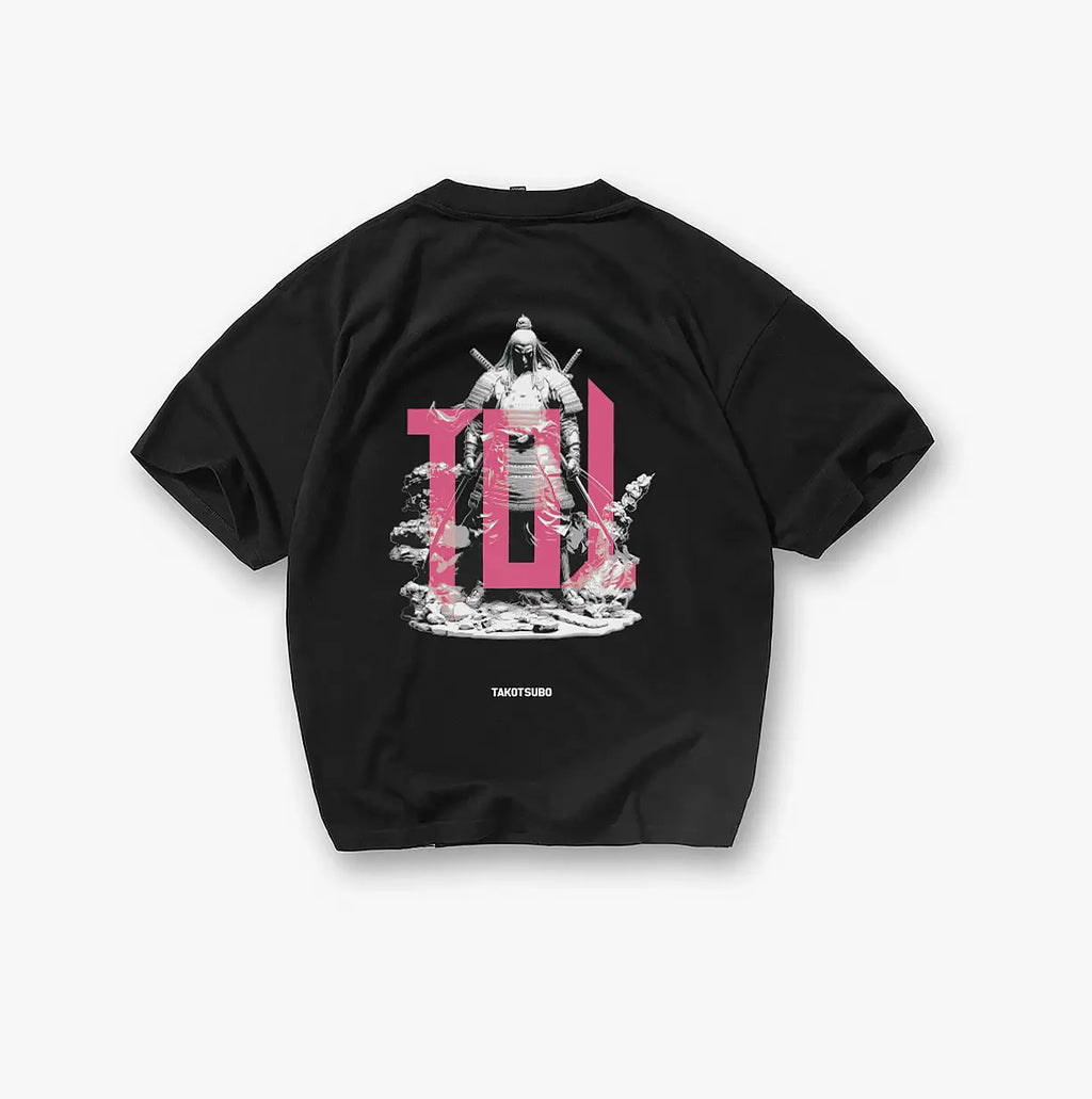 T-shirt oversize “Bushidō” TAKOTSUBO Studio